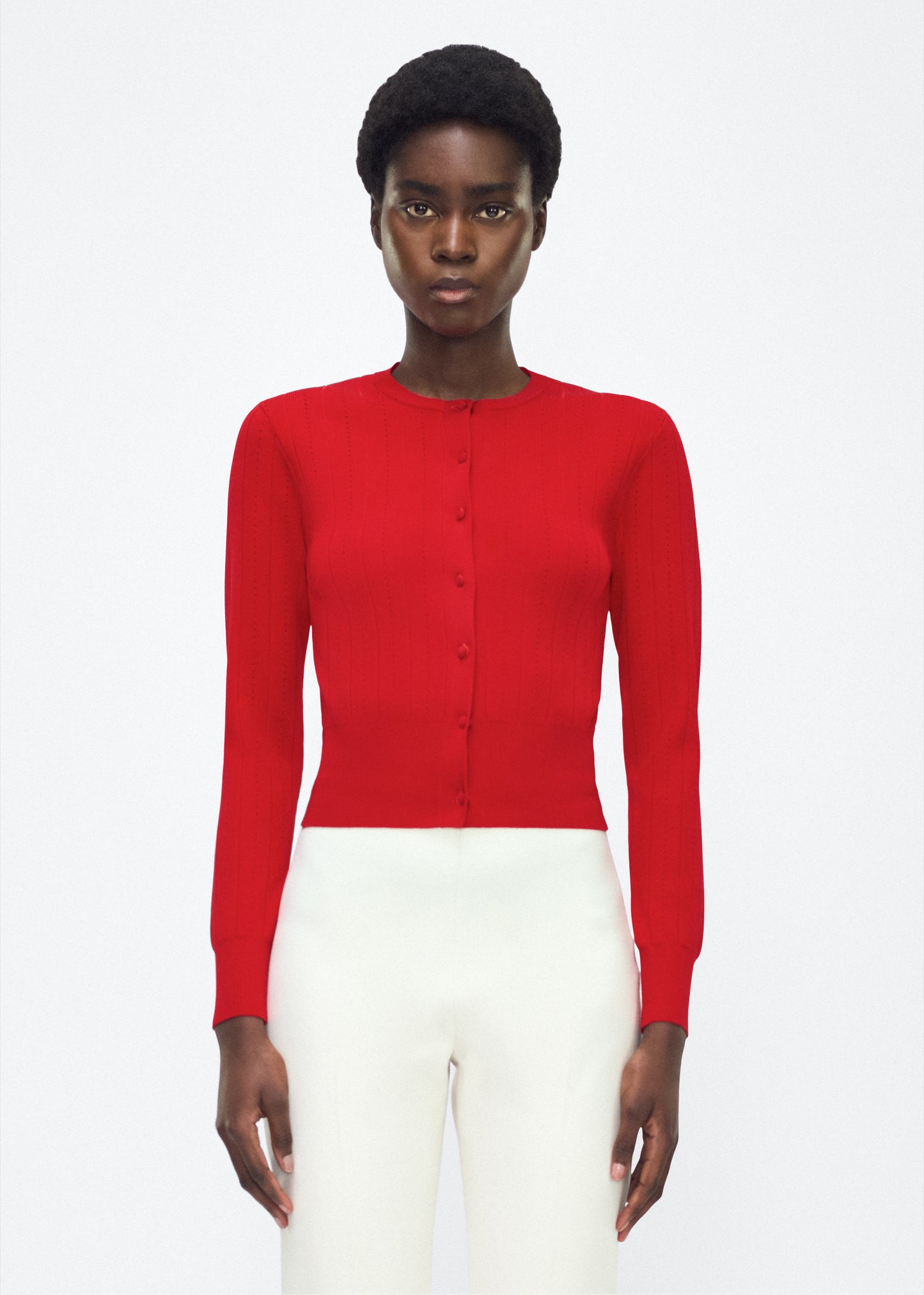faye cardigan KNITS Adam Lippes