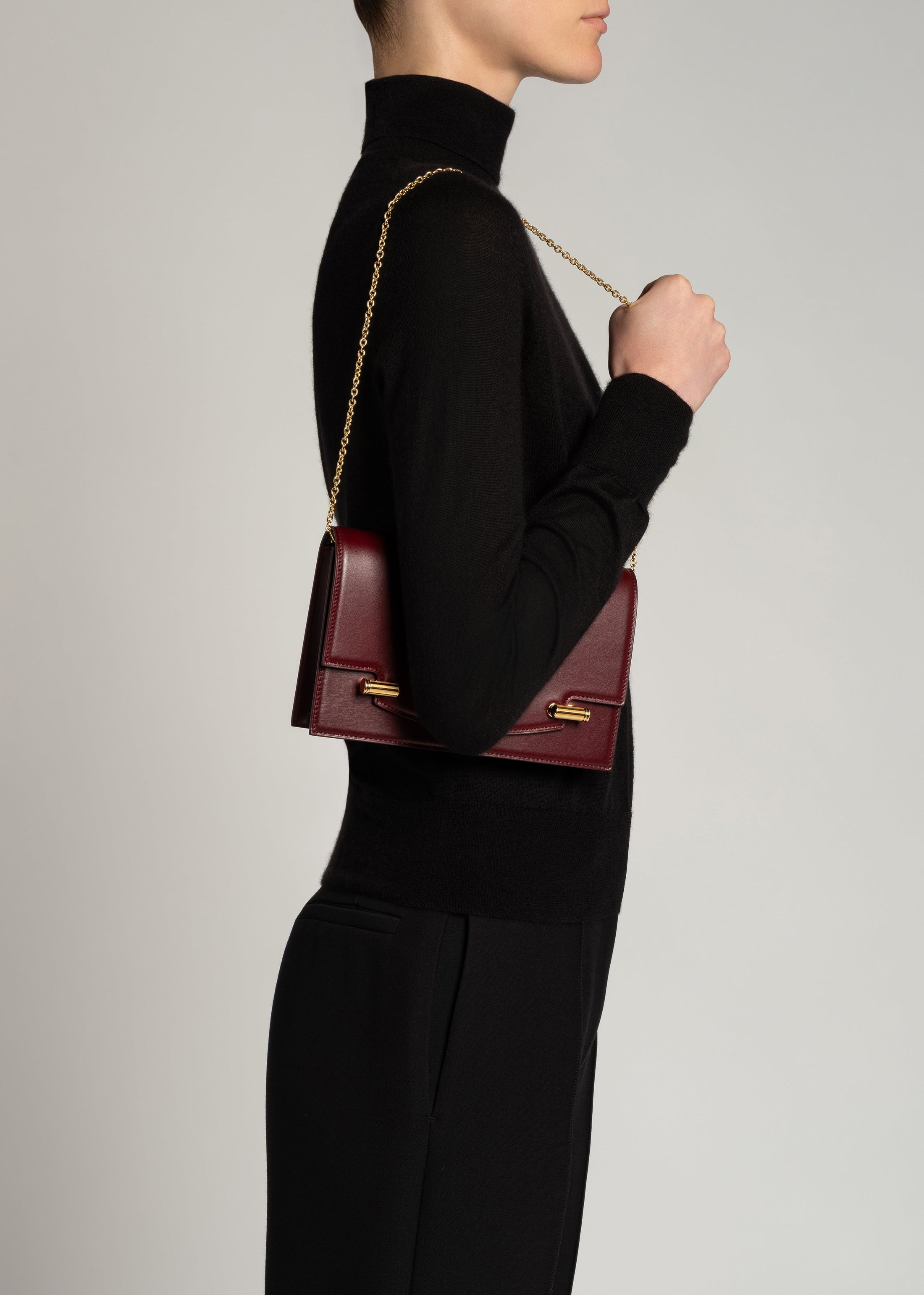 latch clutch BAGS Adam Lippes