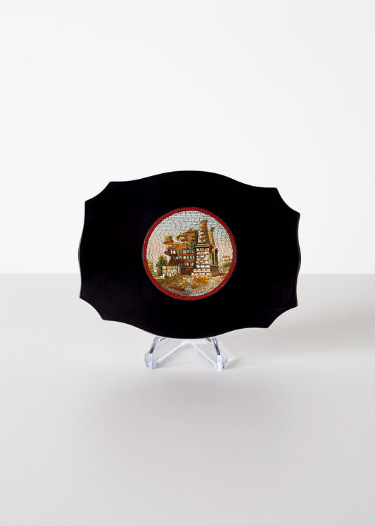 Nero Marquina Paperweight, Italian, 19th C