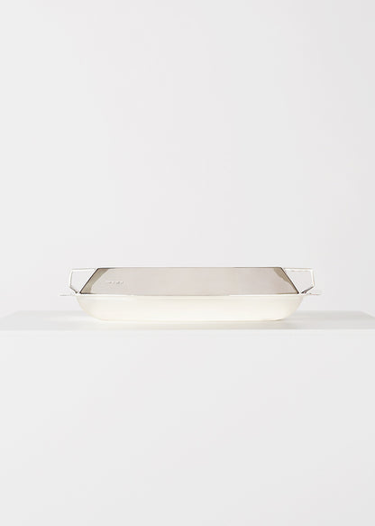 pair of large art deco dishes and covers HOME Adam Lippes