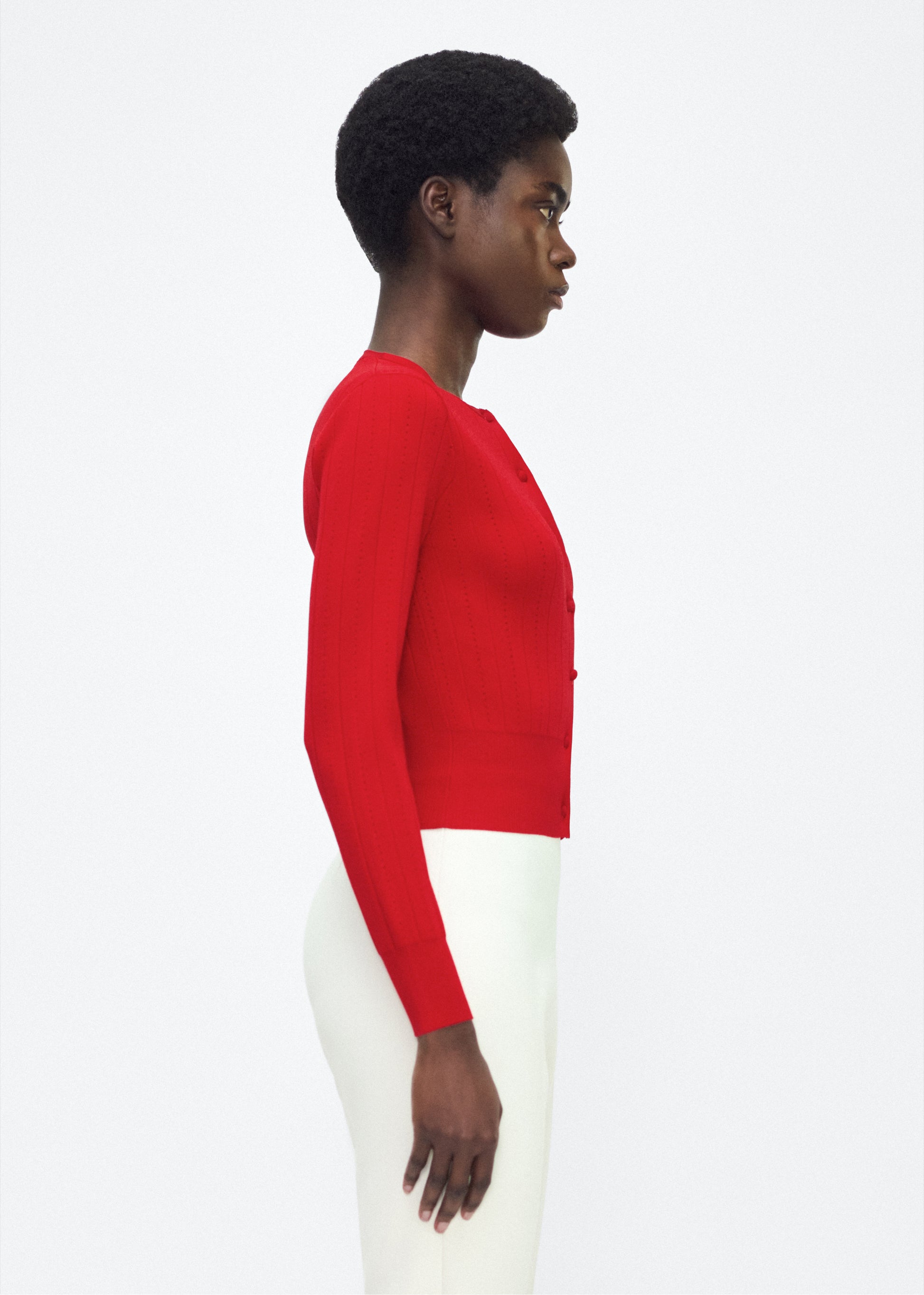 faye cardigan KNITS Adam Lippes