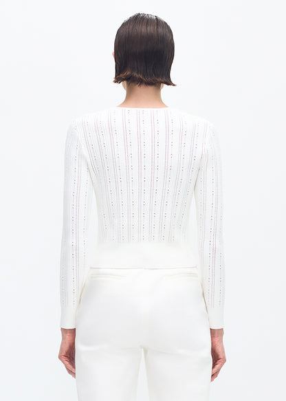 faye cardigan KNITS Adam Lippes